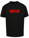BRATAN RED/WHT TEE