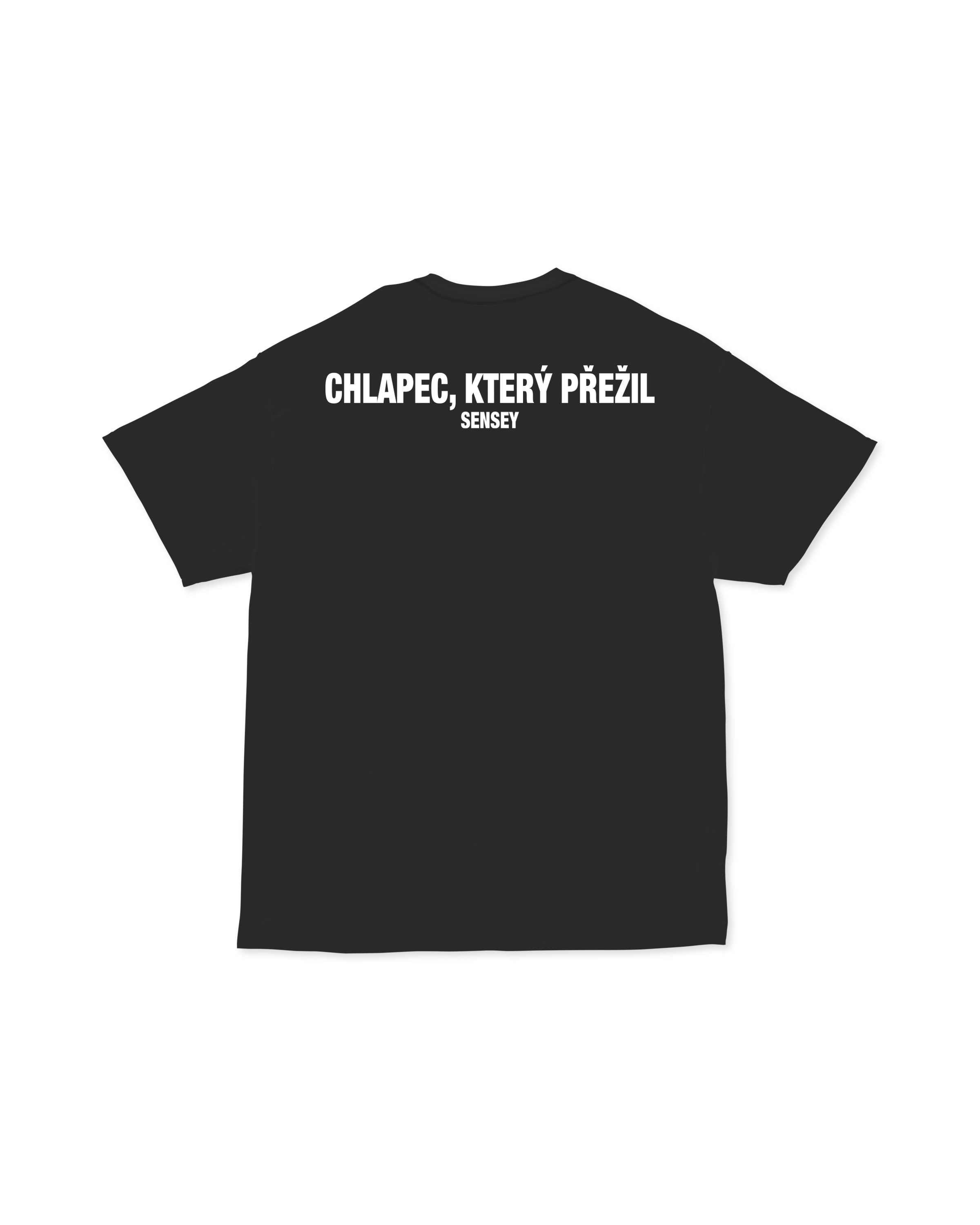 Sensey Black Tee "Chlapec, který přežil"