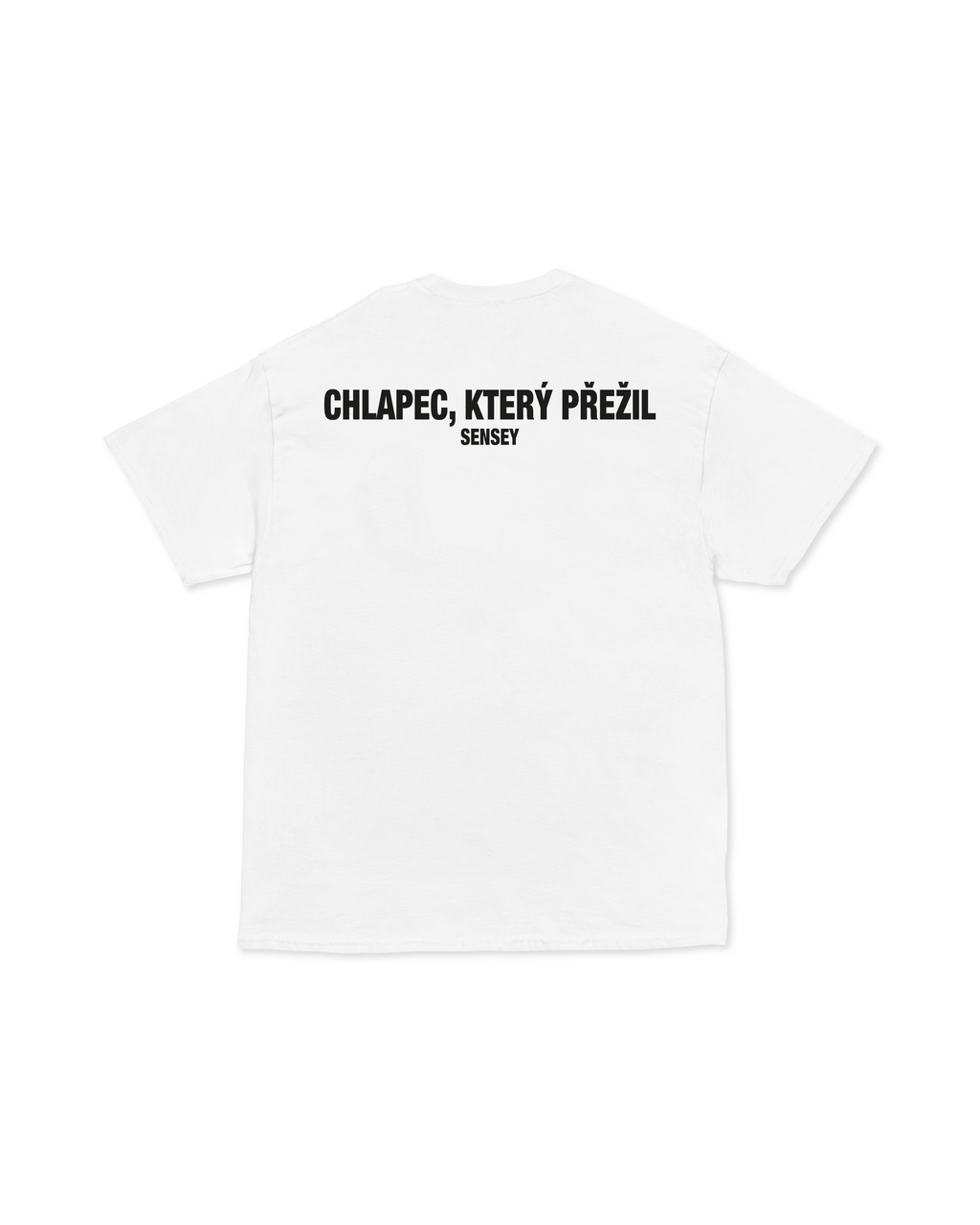 Sensey White Tee "Chlapec, který přežil"