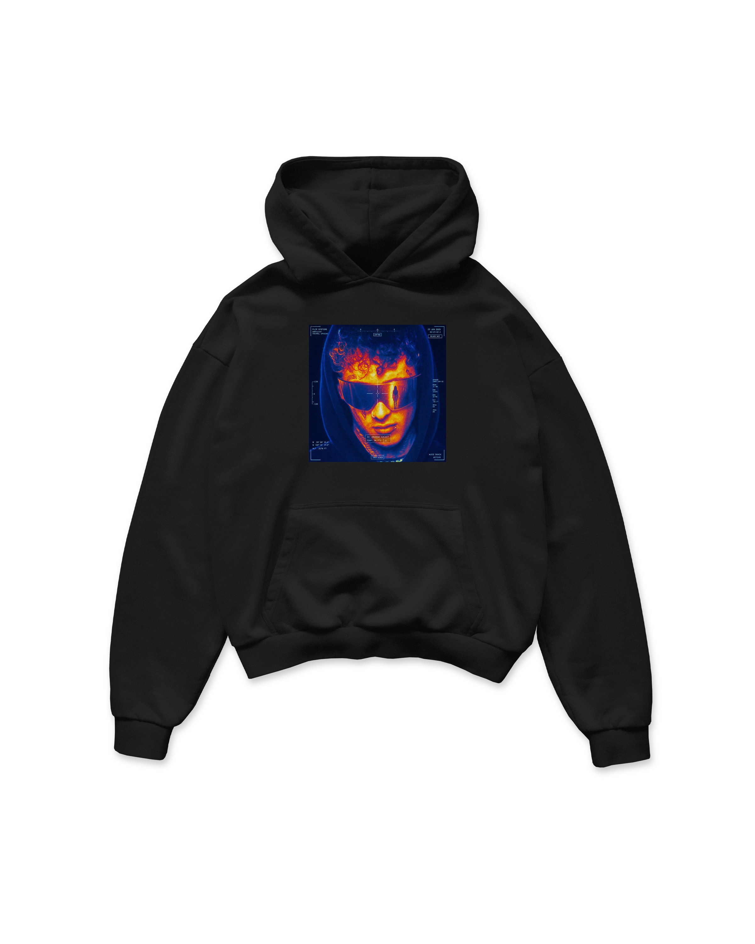 Sensey Black hoodie "Chlapec, který přežil"
